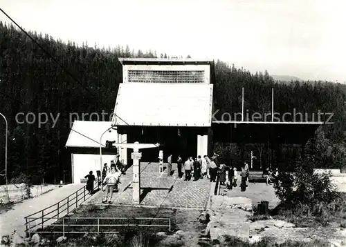 Karpacz Dworzec kolejki na Sniezke Bergbahn Sessellift Karpacz