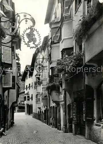 Chiusa_Klausen_Suedtirol Gasse Altstadt Chiusa_Klausen_Suedtirol