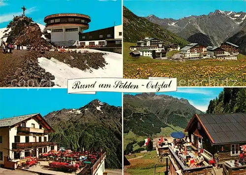 Soelden_oetztal Gaislachkogel Hochsoelden Gaislachalm Brunnenbergalm Alpenpanorama oetztaler Alpen Soelden oetztal
