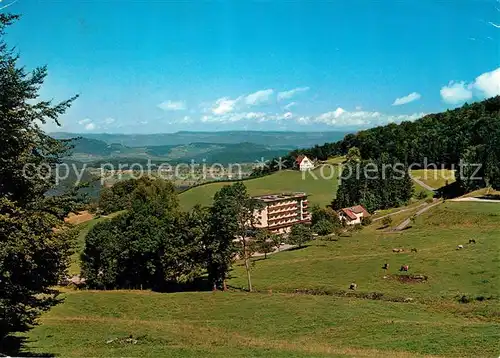 Laeufelfingen Kurhotel Bad Ramsach Landschaftspanorama Schwarzwald Laeufelfingen