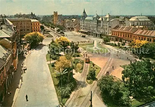 Debrecen_Debrezin Latkep Teilansicht Innenstadt Platz Debrecen Debrezin