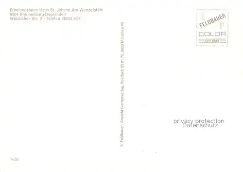 Degerndorf_Inn Erholungsheim Haus St Johann Am Wendelstein Degerndorf Inn