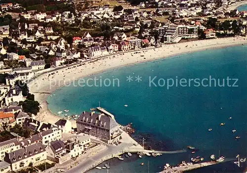 Larmor Plage Toulhars Port de plaisance vue aerienne Larmor Plage