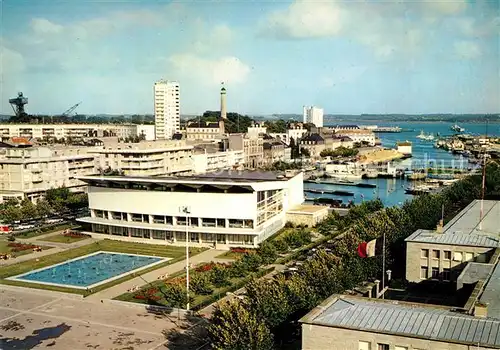Lorient_Morbihan_Bretagne Palais de Congres Bassin a Flots Tour des Signaux ou de la Decouverte Lorient_Morbihan_Bretagne