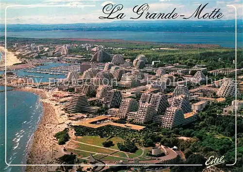 La_Grande Motte Vue aerienne La_Grande Motte