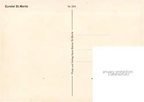 St_Moritz_GR Eurotel Berghotel Alpen St_Moritz_GR