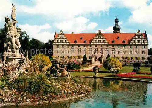 AK / Ansichtskarte Weikersheim Schloss Park Weikersheim
