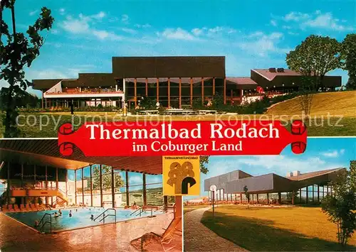 AK / Ansichtskarte Rodach_Bad Thermalbad Rodach_Bad