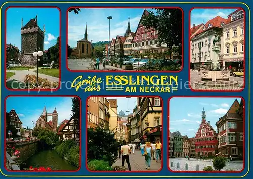 AK / Ansichtskarte Esslingen_Neckar  Esslingen Neckar