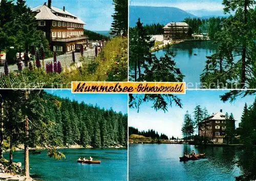 AK / Ansichtskarte Mummelsee Berghotel Mummelsee