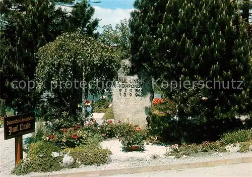 AK / Ansichtskarte Hahnenklee Bockswiese_Harz Waldfriedhof Ruhestaette Komponist Paul Lincke Hahnenklee Bockswiese