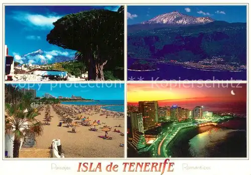 AK / Ansichtskarte Garachico Strand Nachtaufnahme  Garachico