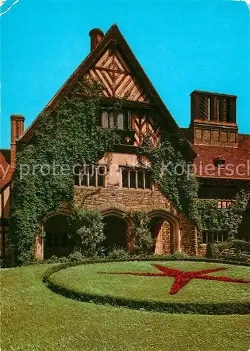 AK / Ansichtskarte Potsdam Schloss Cecilienhof Gedenkstaette Potsdamer Abkommen Potsdam