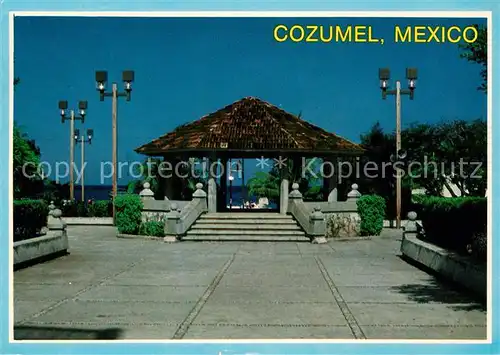 AK / Ansichtskarte Cozumel San Miguel Main Square Cozumel