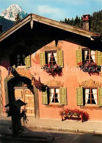 AK / Ansichtskarte Mittenwald_Bayern Geigenbau Heimatmuseum Mittenwald Bayern