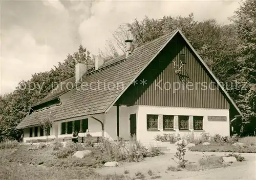 AK / Ansichtskarte Putbus_Ruegen HO Gaststaette Jaegerhuette Putbus Ruegen