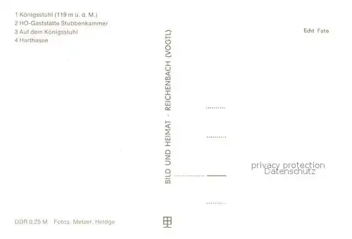 AK / Ansichtskarte Stubbenkammer_Ruegen Koenigsstuhl HO Gaststaette Stubbenkammer Harthasee Stubbenkammer Ruegen