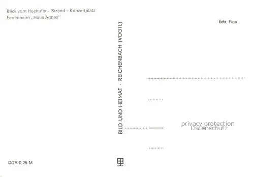 AK / Ansichtskarte Binz_Ruegen Strand Konzertplatz Ferienheim Haus Agnes Binz_Ruegen