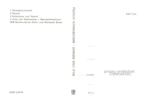 AK / Ansichtskarte Binz_Ruegen Strandpromenade Strand Kulturhaus Haus der Stahlwerker  Binz_Ruegen