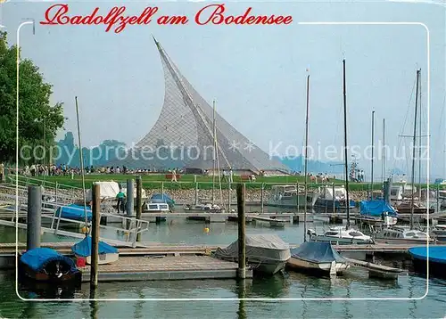 AK / Ansichtskarte Radolfzell_Bodensee Hafen Radolfzell Bodensee