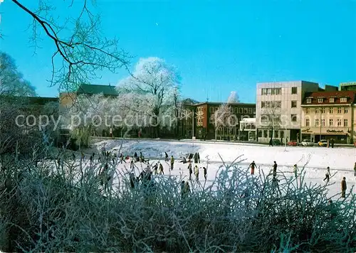 AK / Ansichtskarte Cuxhaven_Nordseebad Winter Schleusenpriel Cuxhaven_Nordseebad
