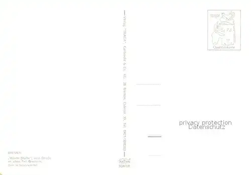 AK / Ansichtskarte Bremen Wueste Staette Schnoorviertel Bremen