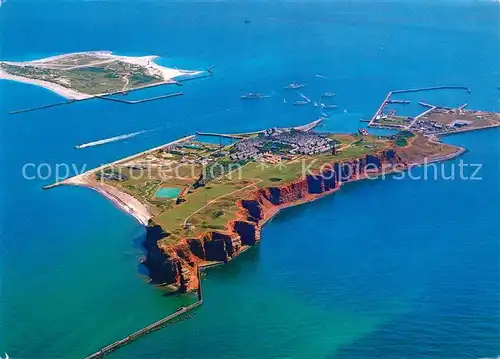 AK / Ansichtskarte Helgoland Fliegeraufnahme Helgoland