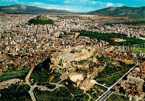 AK / Ansichtskarte Athen Fliegeraufnahme Athen