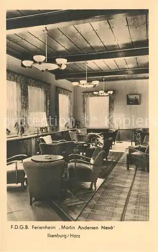 AK / Ansichtskarte Ilsenburg_Harz FDGB Ferienheim Martin Andersen Nexoe Ilsenburg Harz
