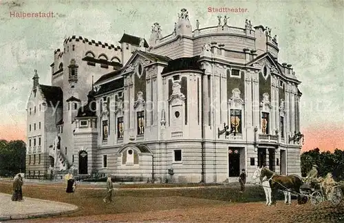AK / Ansichtskarte Halberstadt Stadttheater Halberstadt