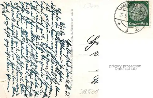 AK / Ansichtskarte Halberstadt Am Holzmarkt Halberstadt