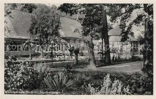 AK / Ansichtskarte Wernigerode_Harz Storchmuehle Wernigerode Harz