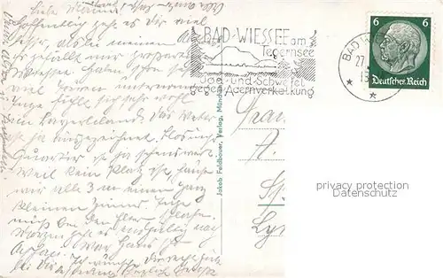 AK / Ansichtskarte Tegernsee Panorama mit Ortschaften rund um den See Tegernsee