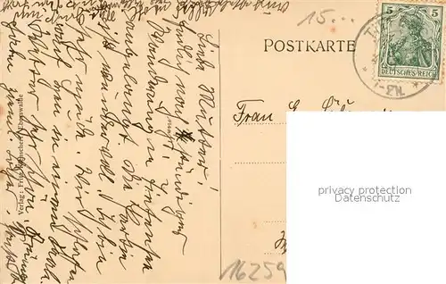 AK / Ansichtskarte Tiefensee_Bad_Freienwalde Der Gamensee im Blumental Tiefensee_Bad_Freienwalde