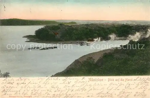 AK / Ansichtskarte Nikolskoe_Berlin Havepartie Nikolskoe Berlin
