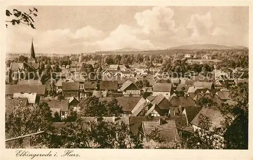 AK / Ansichtskarte Elbingerode_Harz Stadtblick Elbingerode Harz