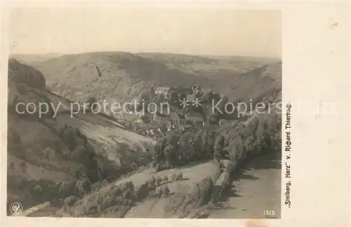 AK / Ansichtskarte Stolberg_Harz Panorama Stolberg Harz