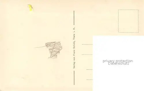 AK / Ansichtskarte Treseburg_Harz Panorama Treseburg Harz