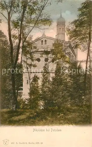 AK / Ansichtskarte Nikolskoe_Berlin Kirche Nikolskoe Berlin