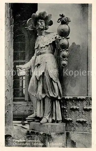 AK / Ansichtskarte Potsdam Sanssouci Chinesisches Teehaus Detail Potsdam
