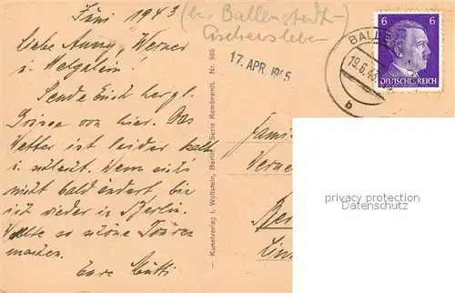 AK / Ansichtskarte Selketal Burg Falkenstein Selketal