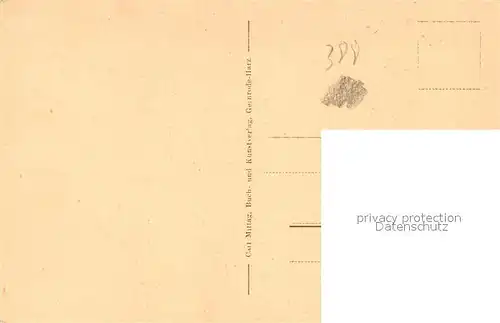 AK / Ansichtskarte Treseburg_Harz Kirche Bruecke Treseburg Harz