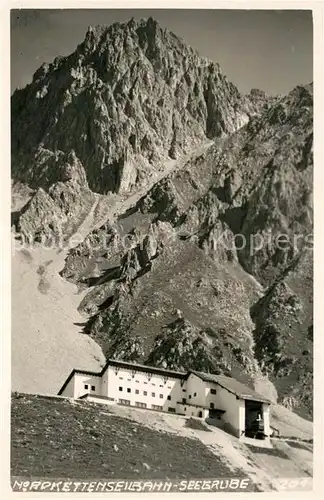 AK / Ansichtskarte Innsbruck Nordkettenseilbahn Seegrube Innsbruck