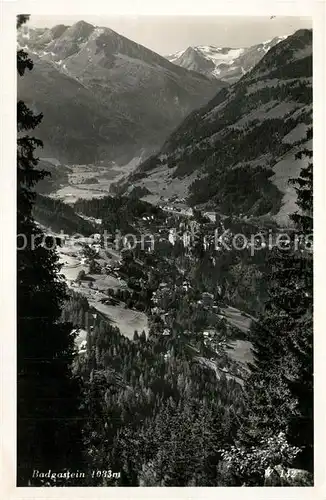 AK / Ansichtskarte Badgastein Panorama Badgastein
