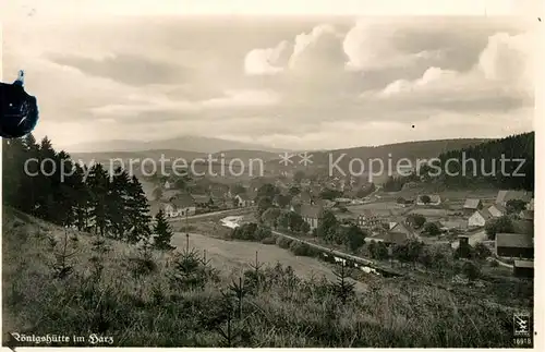 AK / Ansichtskarte Koenigshuette_Harz Panorama Koenigshuette Harz