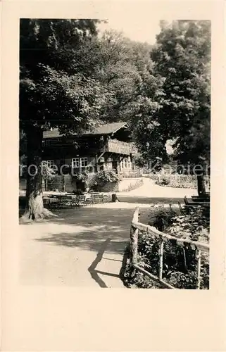AK / Ansichtskarte Wernigerode_Harz Waldgasthaus Christianental Wernigerode Harz