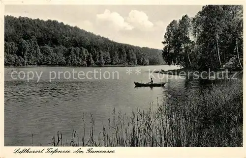 AK / Ansichtskarte Tiefensee_Bad_Freienwalde Am Gamensee Tiefensee_Bad_Freienwalde