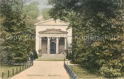 AK / Ansichtskarte Charlottenburg Mausoleum Charlottenburg