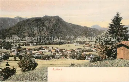 AK / Ansichtskarte Rottach Egern Panorama Rottach Egern