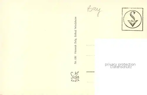 AK / Ansichtskarte Bad_Windsheim Schoener Brunnen Bad_Windsheim